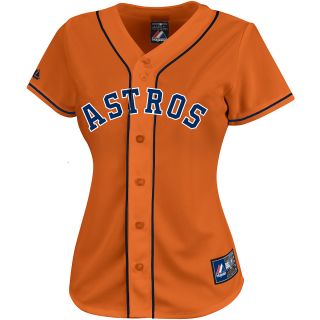 Majestic Womens Houston Astros Replica Generic Alternate Jersey   Size: Small,