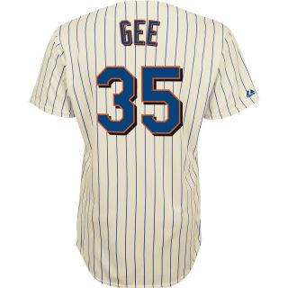 Majestic Athletic New York Mets Dillon Gee Replica Home Jersey   Size: Large,