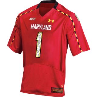 UNDER ARMOUR Youth Maryland Terrapins Game Replica Football Jersey   Size: