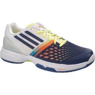 adidas Womens CC adiZero Tempaia III Tennis Shoes   Size: 6.5, White/navy