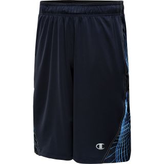 CHAMPION Mens PowerFlex Double Dry Athletic Shorts   Size: Large, Navy/blue