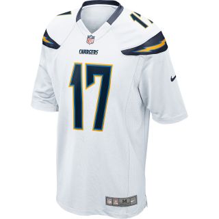 NIKE Mens San Diego Chargers Philip Rivers Game White Jersey   Size: Large,