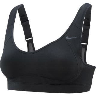 NIKE Womens Scoop Back Sports Bra   Size: 36dd, Black/grey