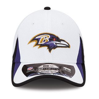 NEW ERA Mens Baltimore Ravens Training Camp 39THIRTY Stretch Fit Cap   Size: