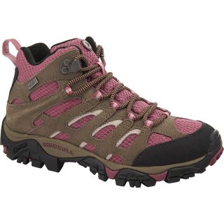 MERRELL Womens Moab Mid Hiking Boots   Size: 9.5, Blush