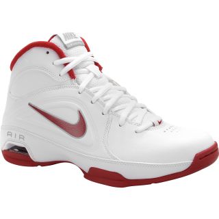 NIKE Womens Air Visi Pro III Basketball Shoes   Size: 6, White/red