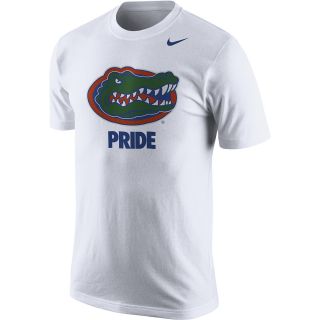 NIKE Mens Florida Gators Bench Pride Short Sleeve T Shirt   Size: Small, White