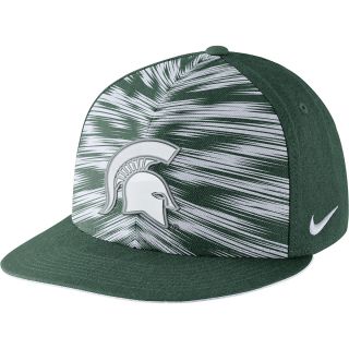 NIKE Mens Michigan State Spartans Players Game Day True Snapback Cap   Size: