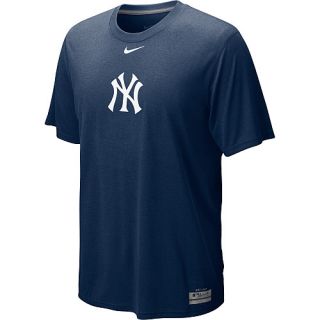 NIKE Mens New York Yankees AC Dri Fit Logo Legend Short Sleeve T Shirt   Size:
