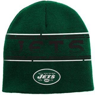 NFL Team Apparel Youth New York Jets Game Day Uncuffed Knit Hat   Size: Youth