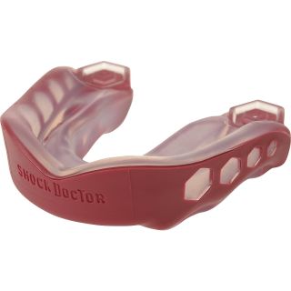 SHOCK DOCTOR Adult Gel Max Strapless Mouthguard   Size: Adult, Maroon