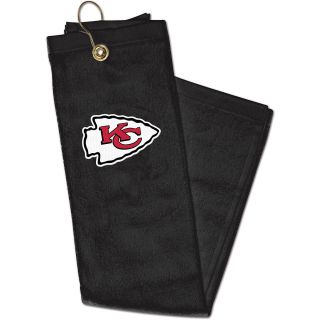 Wincraft Kansas City Chiefs Black Embroidered Golf Towel (A9198766)
