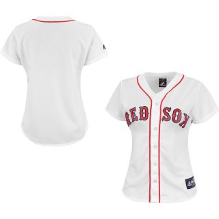 Majestic Athletic Boston Red Sox Blank Womens Replica Home Jersey   Size: