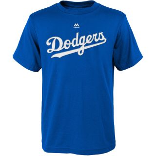 MAJESTIC ATHLETIC Youth Los Angeles Dodgers Clayton Kershaw Player Name And