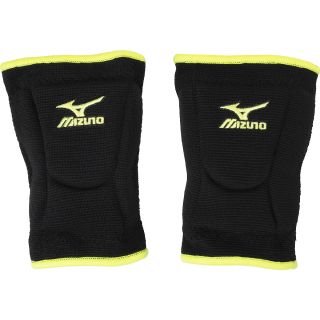 MIZUNO LR6 Volleyball Knee Pads   Size Large, Black/lemon