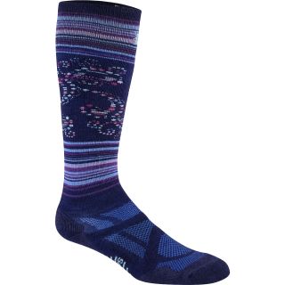 SMART WOOL Womens Medium Cushion Ski Socks   Size: Medium, Imperial Purple