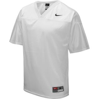 NIKE Mens Core Practice Football Jersey   Size Large, White/black