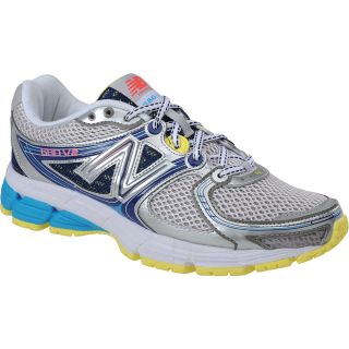 NEW BALANCE Womens 680v2 Running Shoes   Size: 6b, White/blue