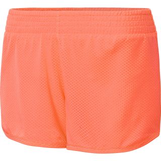UNDER ARMOUR Womens Fly By Knit Shorts   Size: Large, Black/reflective
