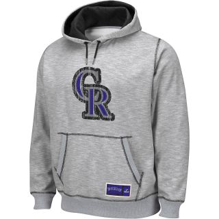 MAJESTIC ATHLETIC Mens Colorado Rockies Forged Tradition Pullover Hoody   Size