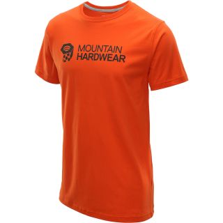 MOUNTAIN HARDWEAR Mens MHW Graphic Short Sleeve T Shirt   Size Xl, Orange