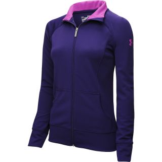 UNDER ARMOUR Womens Craze Full Zip Jacket   Size XS/Extra Small, Purple