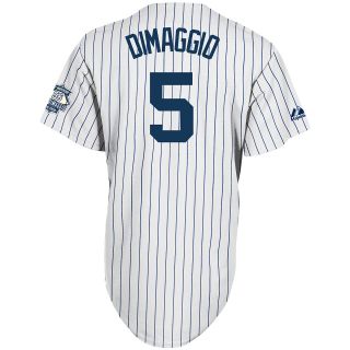 MAJESTIC ATHLETIC Mens New York Yankess Replica Joe DiMaggio Cooperstown Home