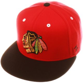 ZEPHYR Mens Chicago Blackhawks NHL Forecheck Fitted Cap   Size: 7.125,