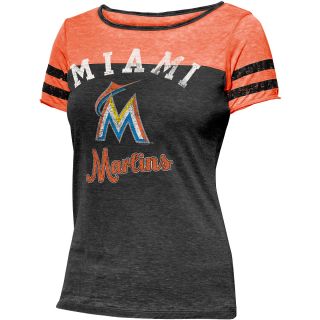 Touch By Alyssa Milano Womens Miami Marlins Morgan Short Sleeve T Shirt   Size: