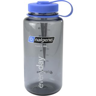 Nalgene 32oz Wide Mouth Water Bottle   Size: 1qt, Grey/blue