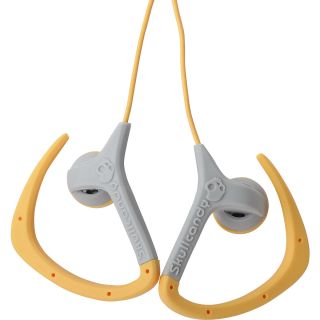SKULLCANDY Chops Active Sport In Ear Buds, Grey/yellow