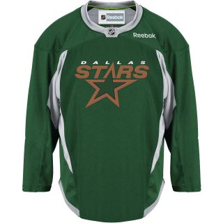 REEBOK Mens Dallas Stars NHL Practice Replica Team Color Jersey   Size: Large,