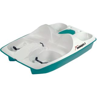 Sun Dolphin 5 Seated Pedal Boat   Choose Color, Teal (61553)