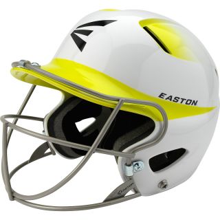 EASTON Senior Natural Two Tone Softball Batting Helmet   Size: Sr, White