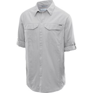COLUMBIA Mens Silver Ridge Woven Shirt   Size: Xl, Cool Grey
