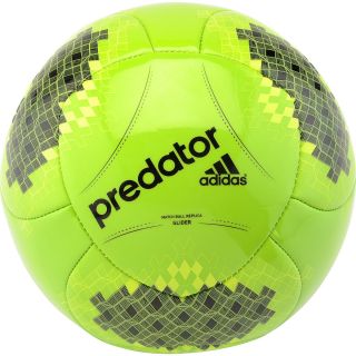 adidas Predator Glider Soccer Ball   Size: 4, Green/black