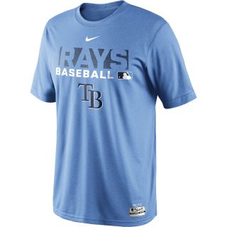 NIKE Mens Tampa Bay Rays Dri FIT Legend Team Issue Short Sleeve T Shirt   Size: