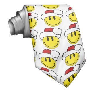 Santa Smiley Tie