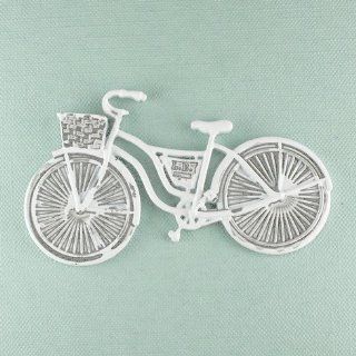 Prima   Shabby Chic Collection   Metal Treasure Embellishments   Vintage Bicycle
