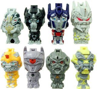 Transformers Dark Of The Moon Burger King Mini Figures Set Of 8: Toys & Games