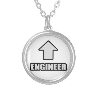 Arrow Engineer Personalized Necklace