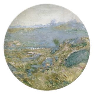 John Twachtman November Haze (aka Upland Pastures) Plate