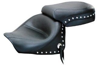 Mustang Studded Two Piece Wide Touring Seat for Kawasaki 2003 2008 Vulcan 1600 Classic & 2005 2008 Nomad Models: Automotive