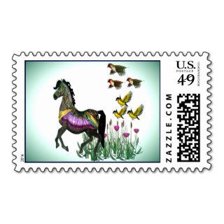 Carousel Horse Stamps #1