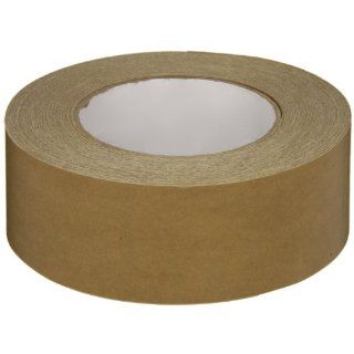 Intertape 539 Synthetic Rubber Medium Grade Flatback Adhesive Tape, 0.18mm Thick x 54.8m Length x 48mm Width, Brown (Case of 24 Rolls)