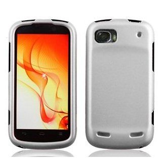 For Boost Mobil ZTE Warp Sequent Accessory   White Hard Case Protector Cover + Free Lf Stylus Pen + Lf Screen Wiper: Cell Phones & Accessories