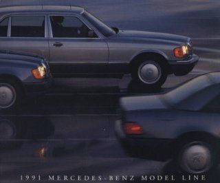 1991 Mercedes Benz Line Sales Brochure 560SEC 190E 300E  