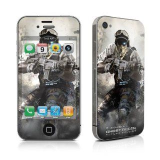 Future Soldier Design Protective Decal Skin Sticker (High Gloss Coating) for Apple iPhone 4 / 4S 16GB 32GB 64GB: Cell Phones & Accessories