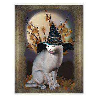 Witches Cat Halloween Party Invitation
