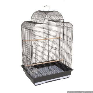 Bijou Bird Cage Black Budgie Canary Lovebirds Finches : Birdcages : Pet Supplies